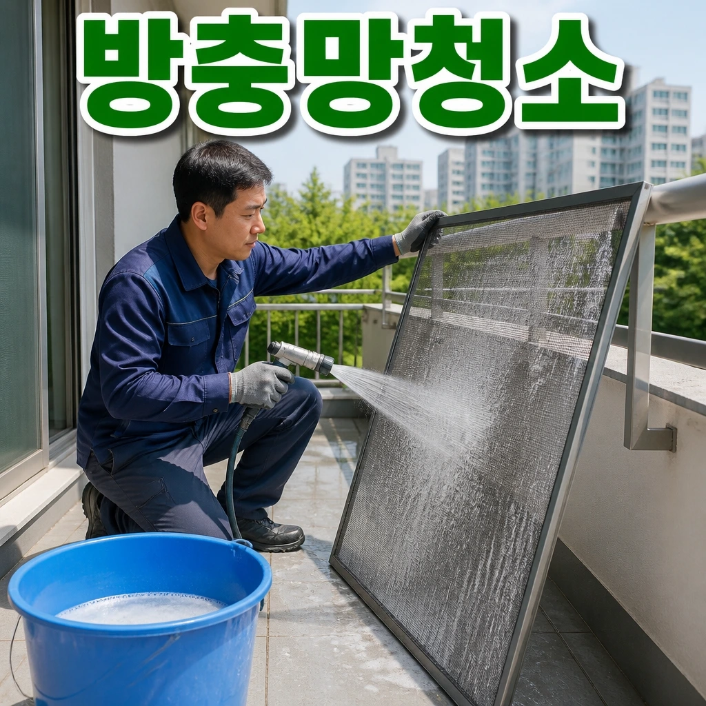 울산광역시 청소상담신청 - 방충망청소 관련 상담 안내 이미지