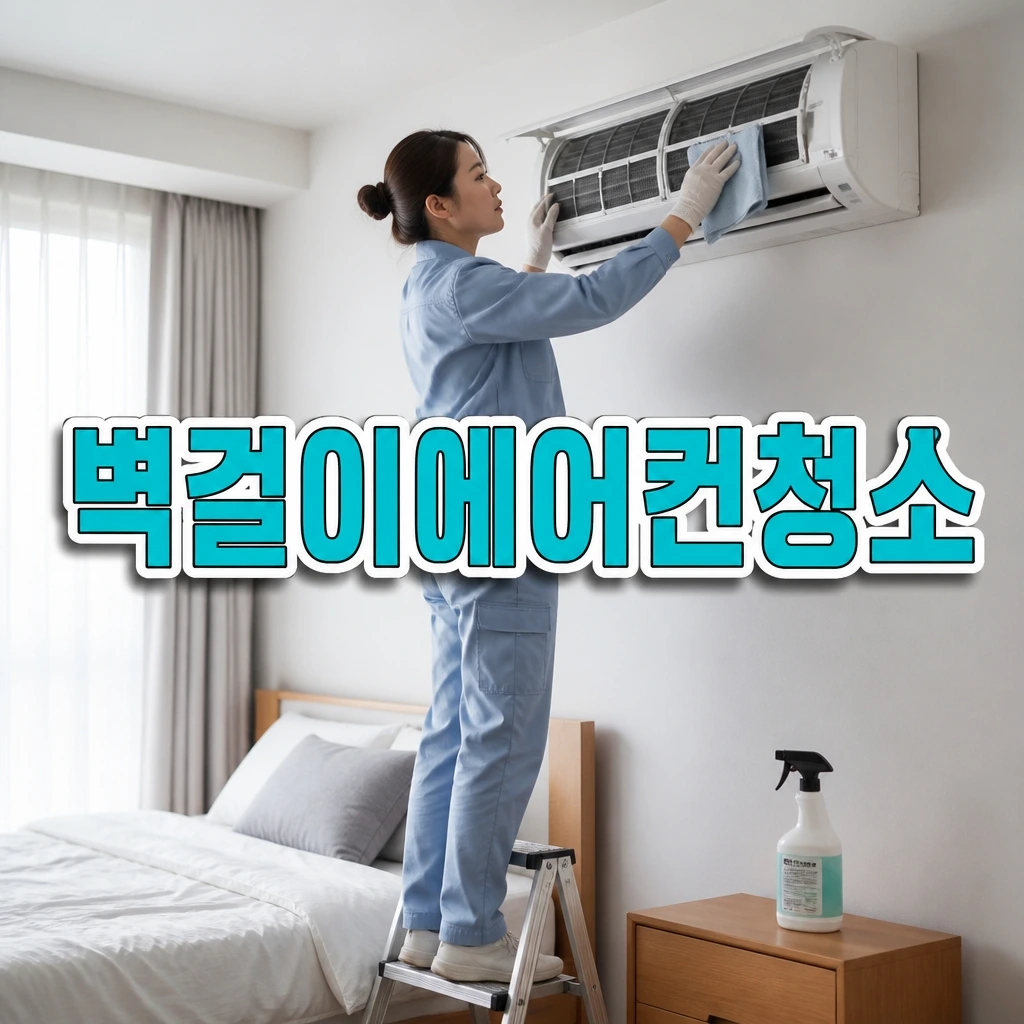 제주특별자치도 청소상담신청 - 벽걸이에어컨청소 관련 상담 안내 이미지