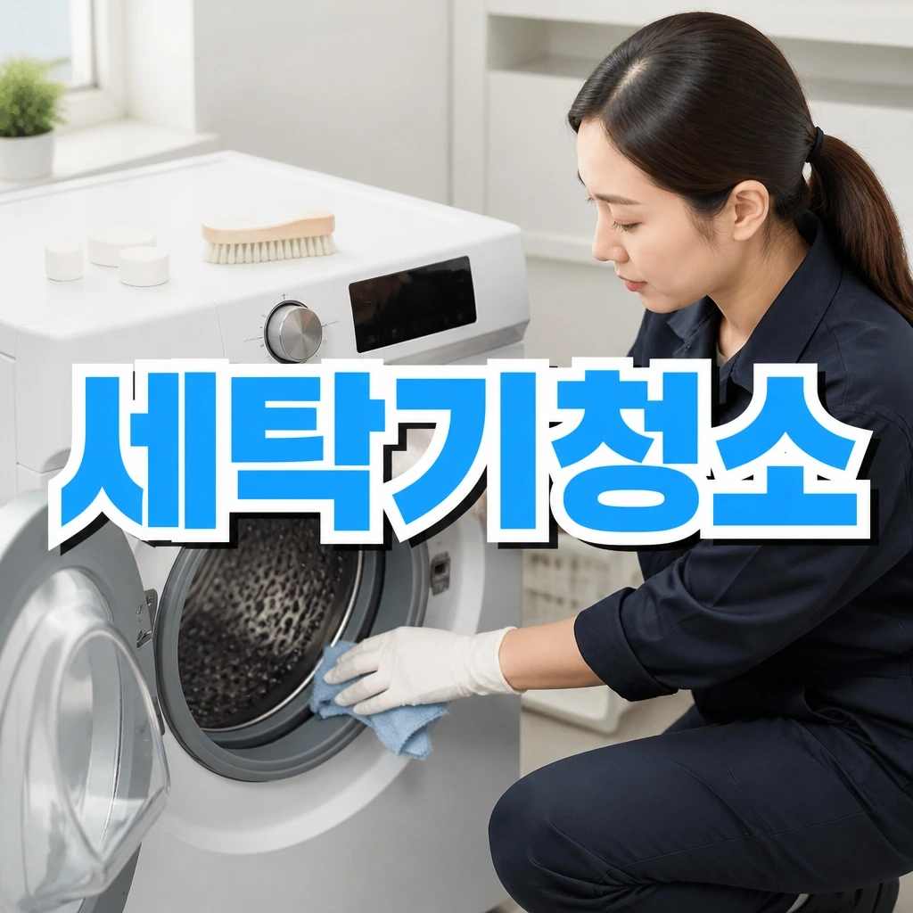 울산광역시 청소상담신청 - 세탁기청소 관련 상담 안내 이미지