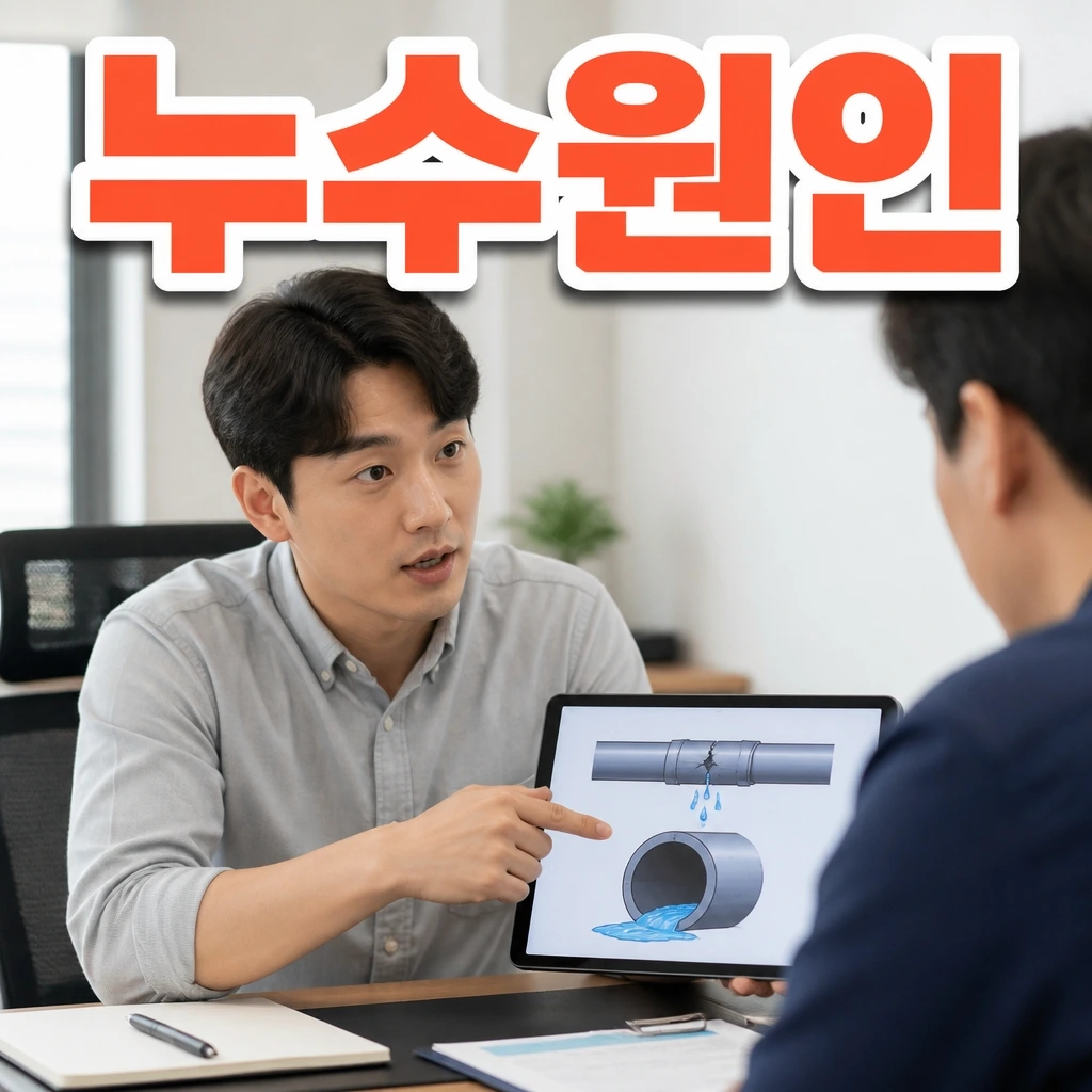 대구광역시 화장실수리비용비교 - 누수원인 관련 상담 안내 이미지